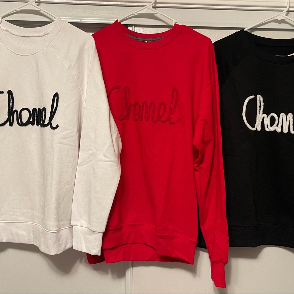 Handcrafted Inspired Sweatshirt -Red - Picture 4 of 4